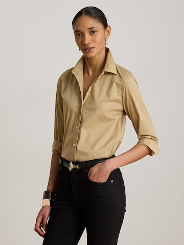 Lauren Ralph Lauren Блузка в Бежевый: спереди