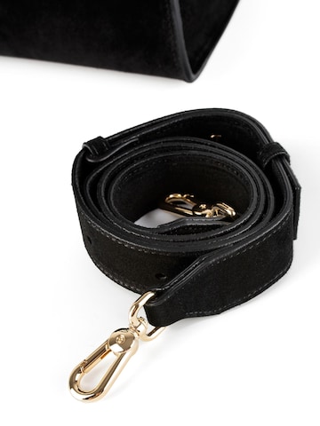 L37 HANDMADE SHOES - Bolso de mano 'BON VOYAGE MINI' en negro: frente