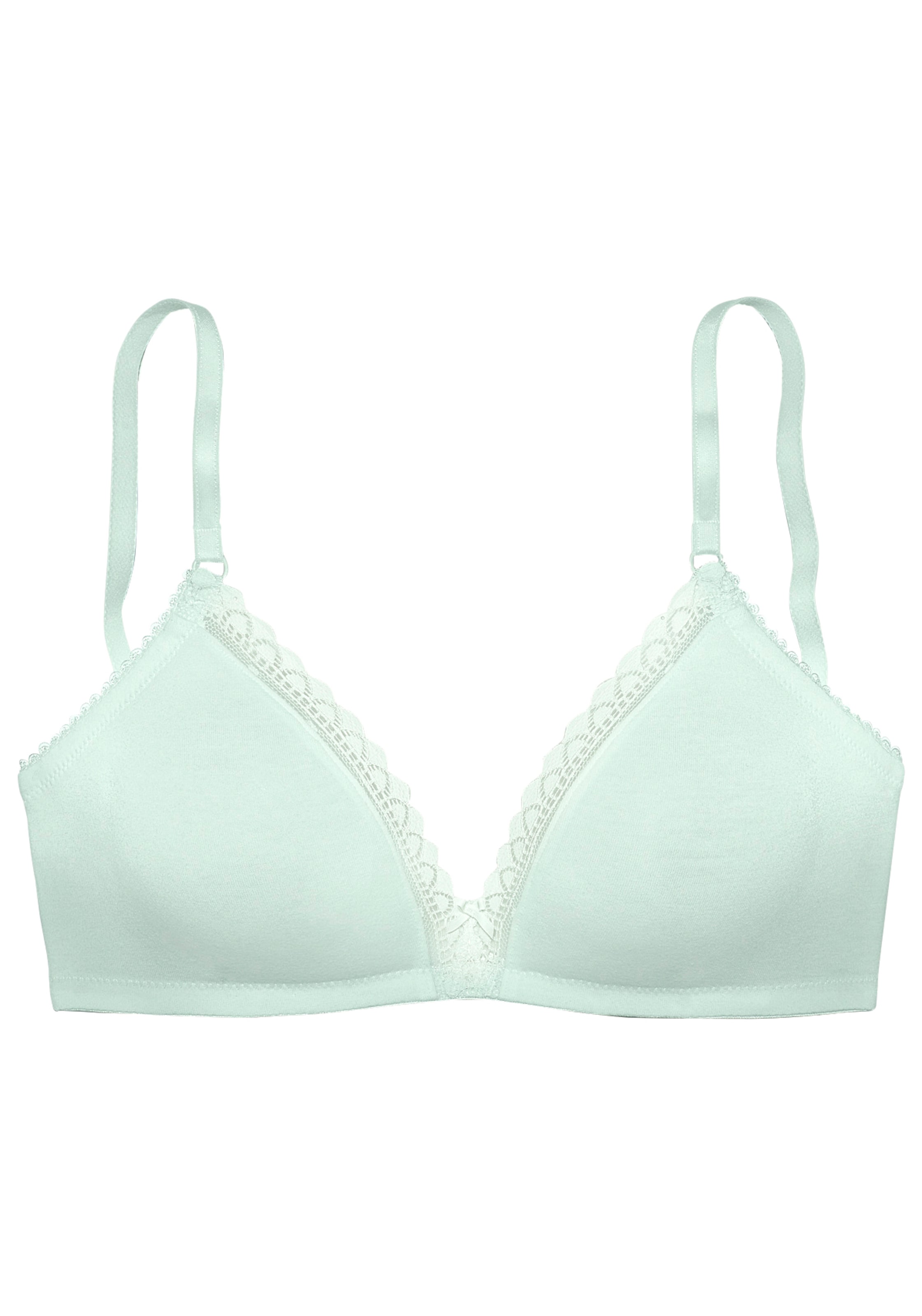 LASCANA T-shirt Behå i grön: framsida