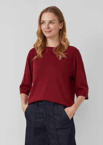 Pullover di s.Oliver in rosso: frontale