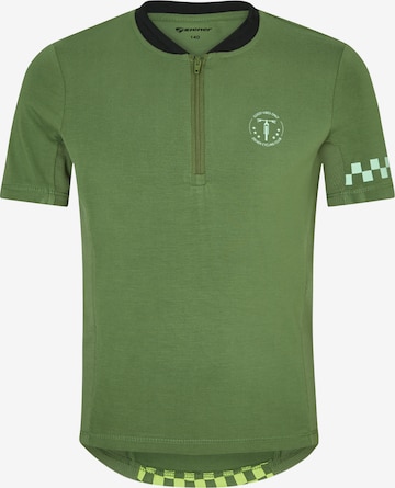 ZIENER Performance Shirt 'NESTON' in Green: front
