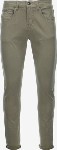 Ombre Regular Chino 'P1059' in Groen: voorkant