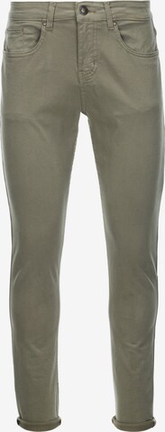 Ombre Regular Chino Pants 'P1059' in Green: front