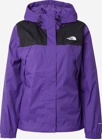 THE NORTH FACE Функциональная куртка 'ANTORA' в Лиловый: спереди