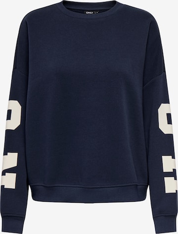 ONLY Carmakoma - Sudadera en gris: frente