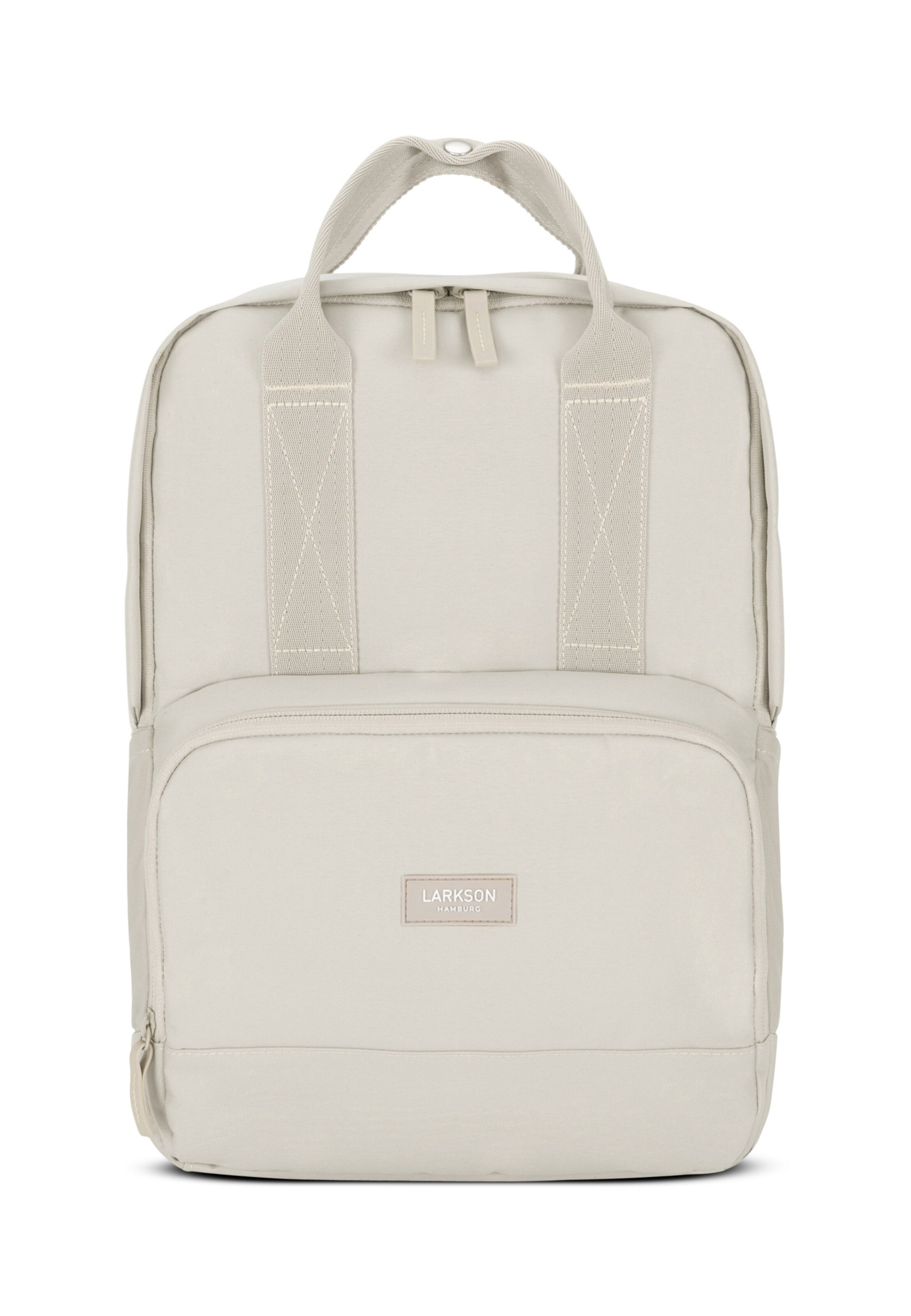 Zaino 'No 6' di LARKSON in beige: frontale
