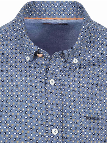 NZA New Zealand Auckland Regular fit Overhemd in Blauw