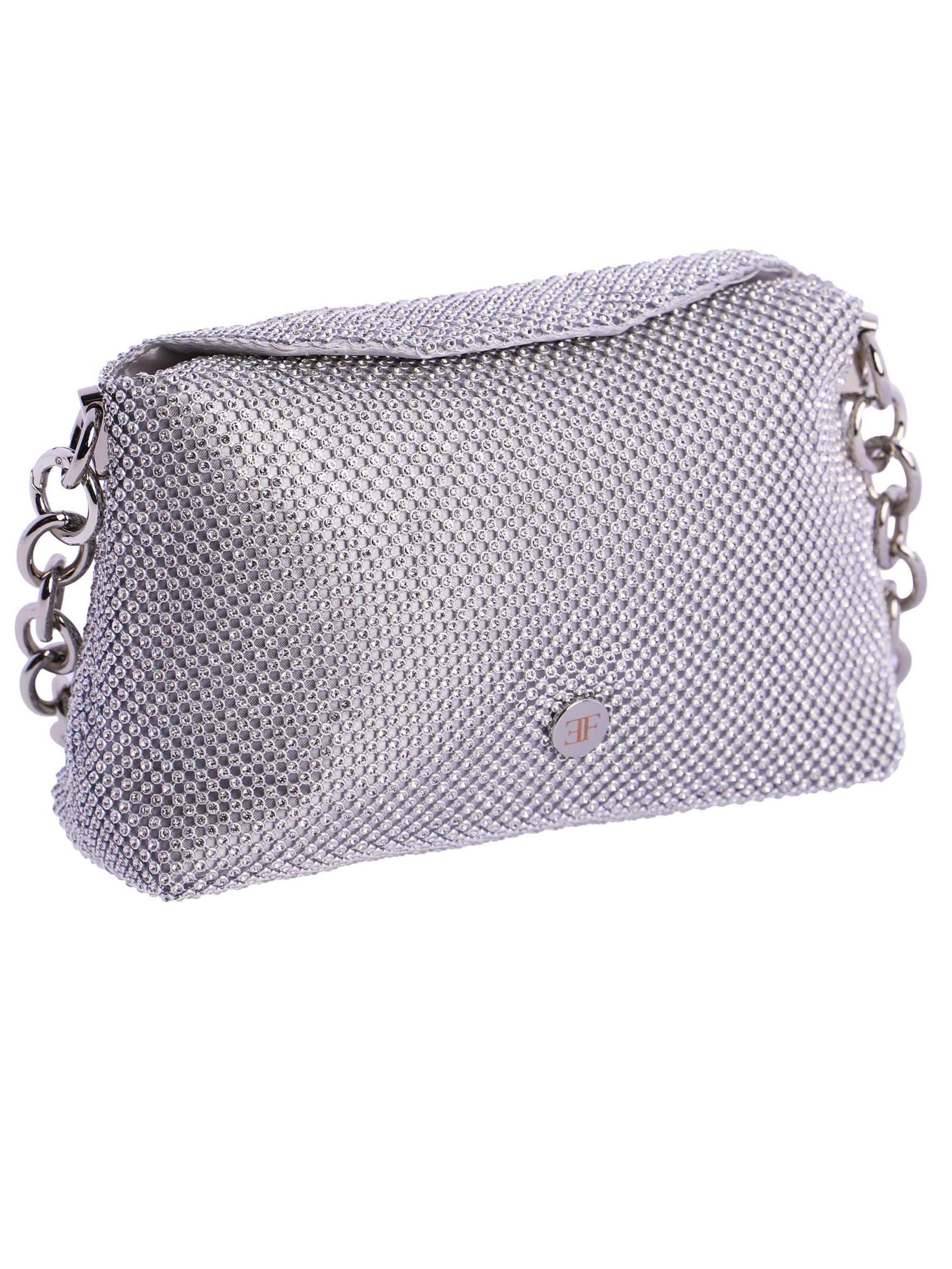 eferri - Bolso de hombro en plata