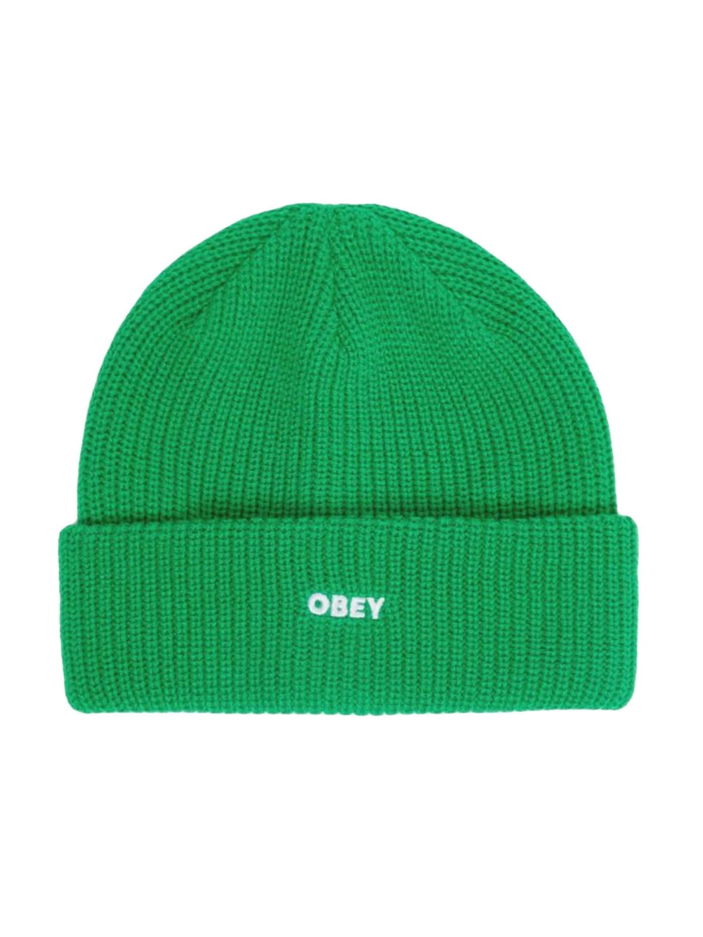 Bonnet 'Future' Obey en vert : devant