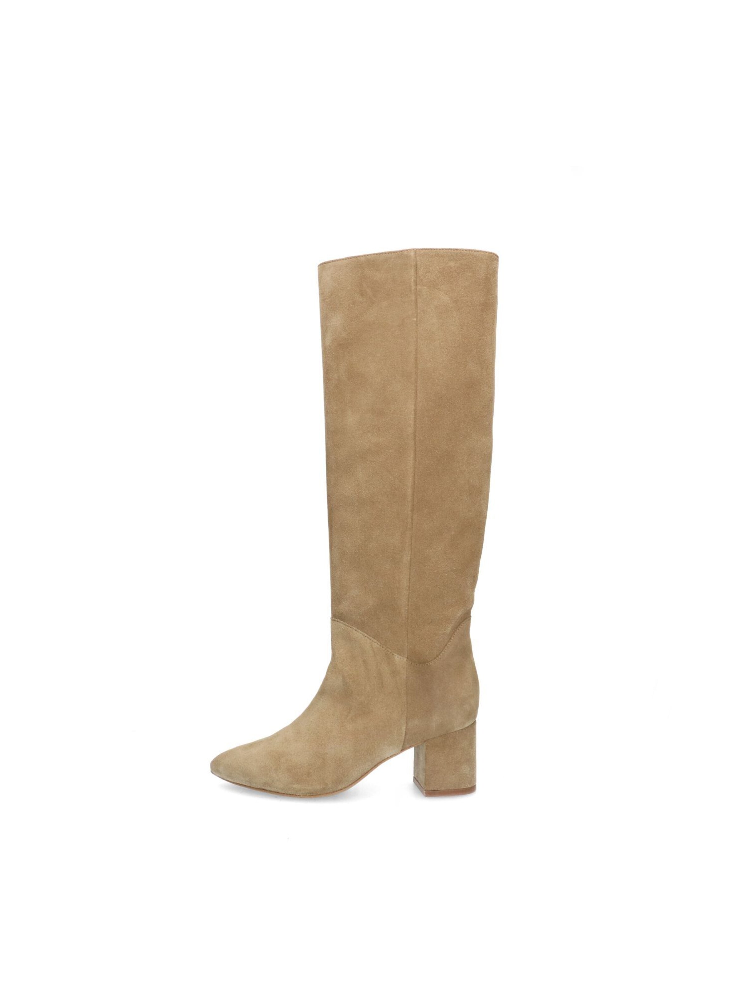MANFIELD Boots in Beige