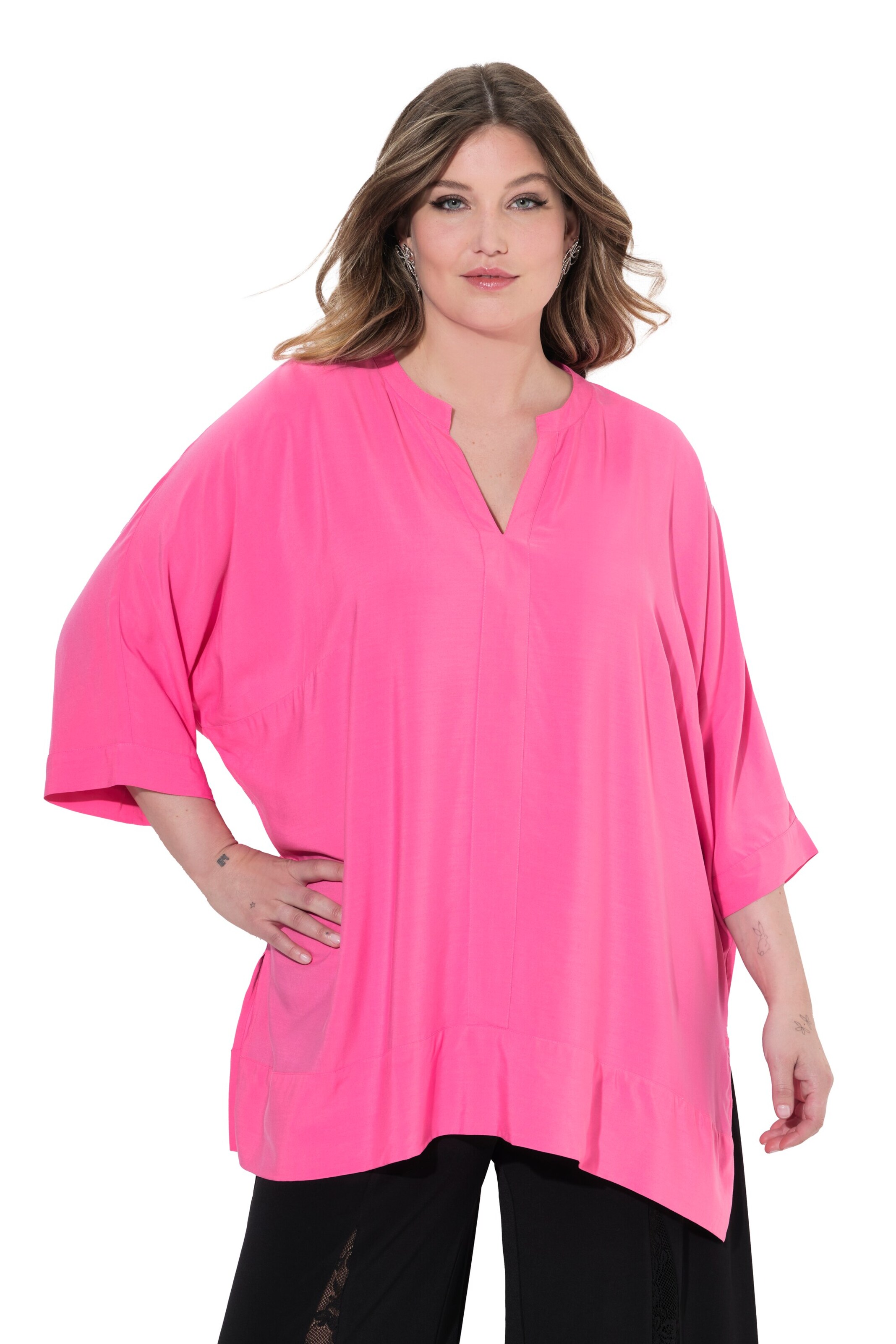 MIAMODA Bluse in Pink: Vorderseite