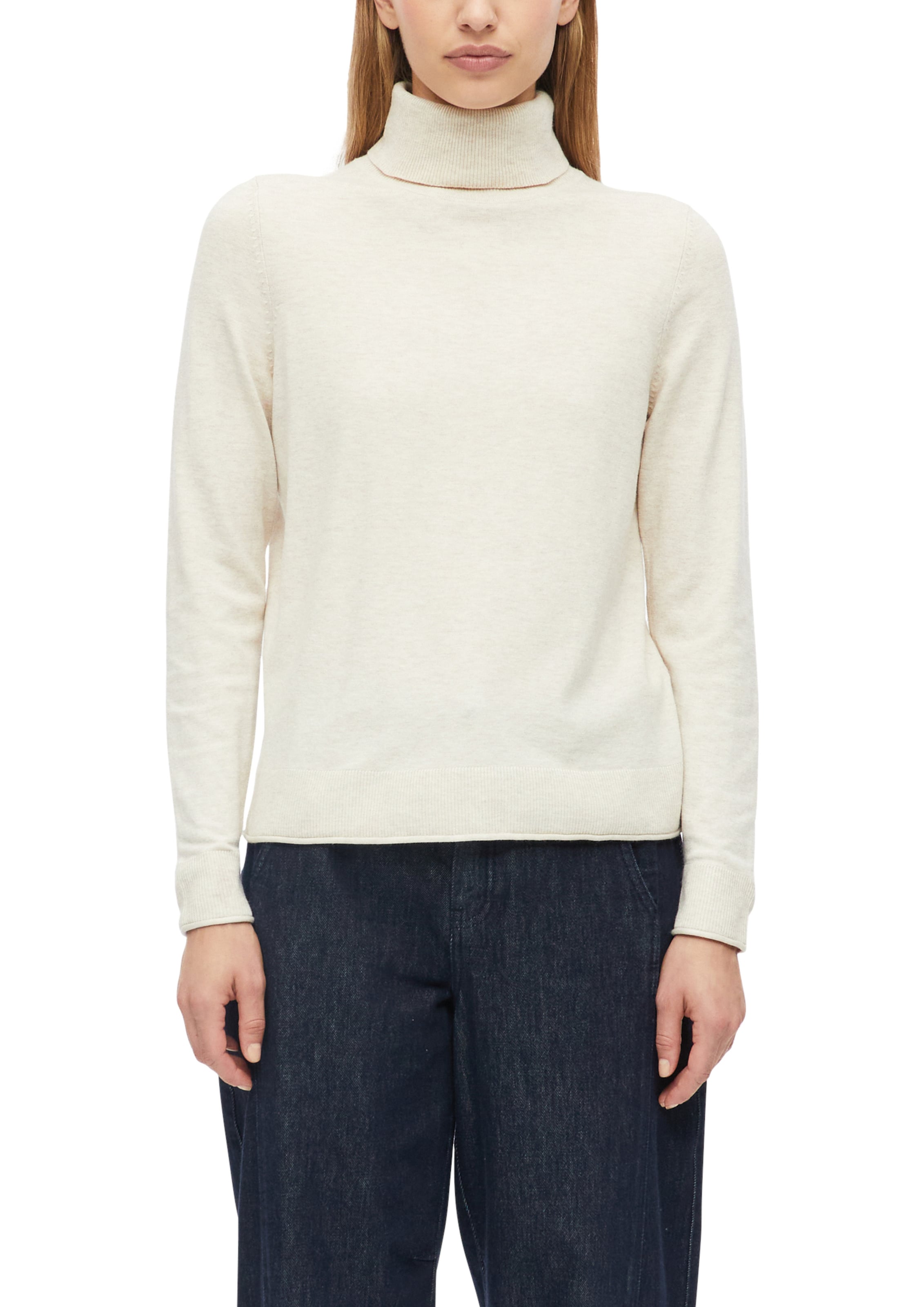 s.Oliver Pullover in Beige: Vorderseite