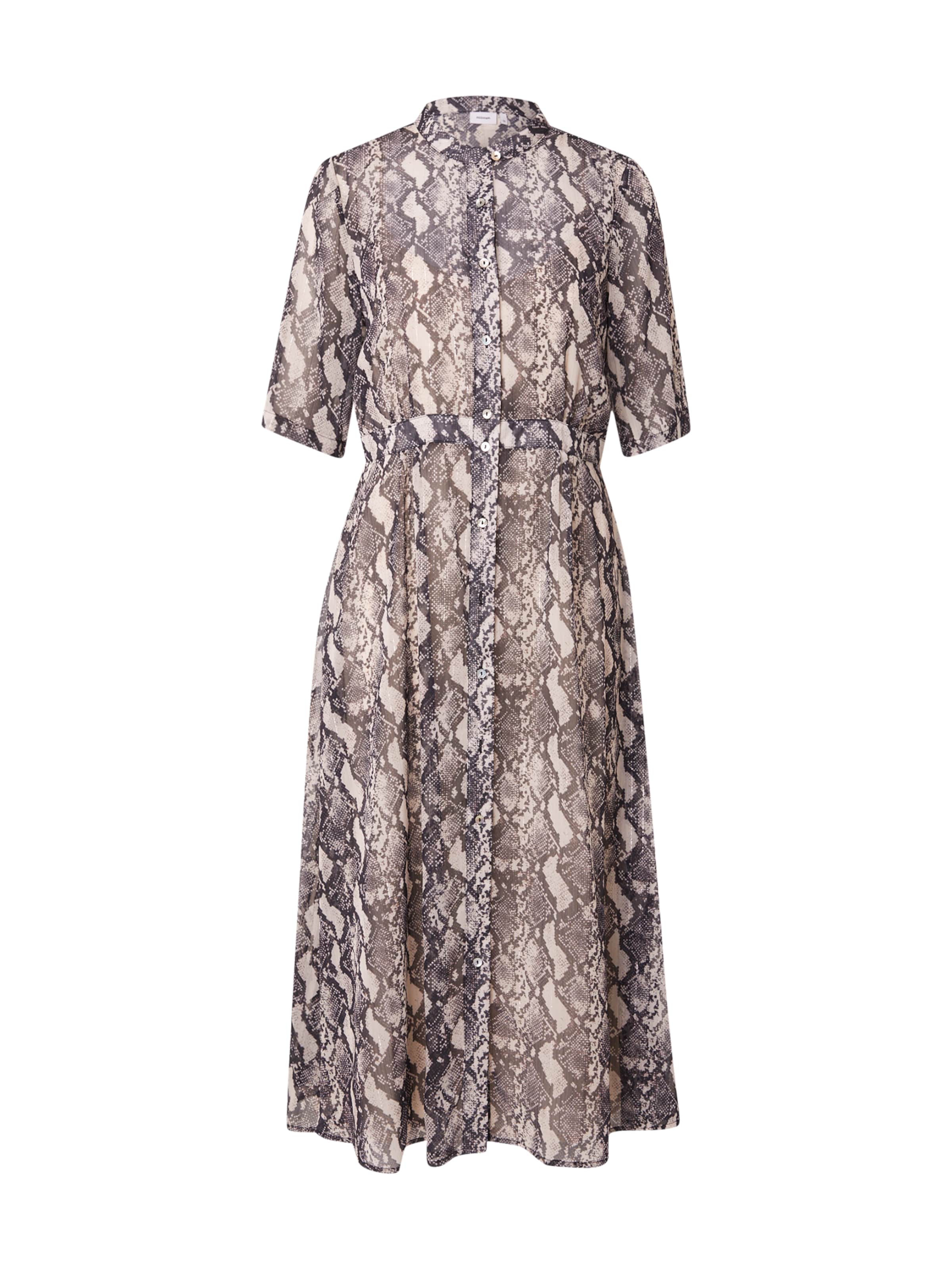 NÜMPH Платье-рубашка 'Kyndall' в Черный: спереди