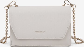 Borsa a tracolla 'Borsa a Tracolla Donna Diana&Co Poliestere Bottone Magnetico Tracolla Catena Rimovibile' di Diana&Co. in beige: frontale