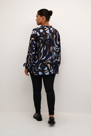 KAFFE CURVE Blouse 'Marga' in Black