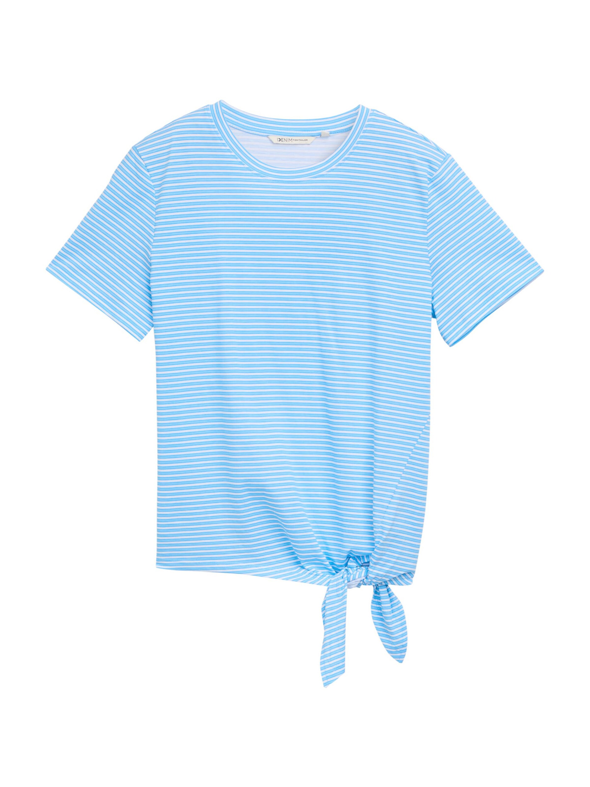 TOM TAILOR DENIM Shirt in Blue: front