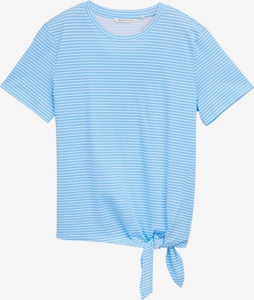 Maglietta di TOM TAILOR DENIM in blu: frontale
