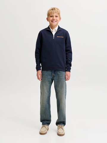 Jack & Jones Junior Mikina 'JORNORREBRO' – modrá