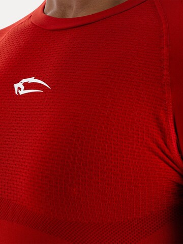 Smilodox Compression Longsleeve Carnos in Rot