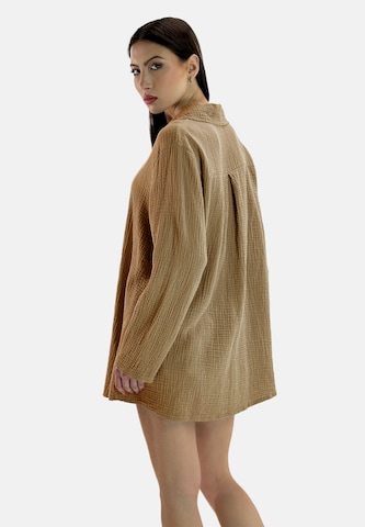 Elara Blouse in Beige