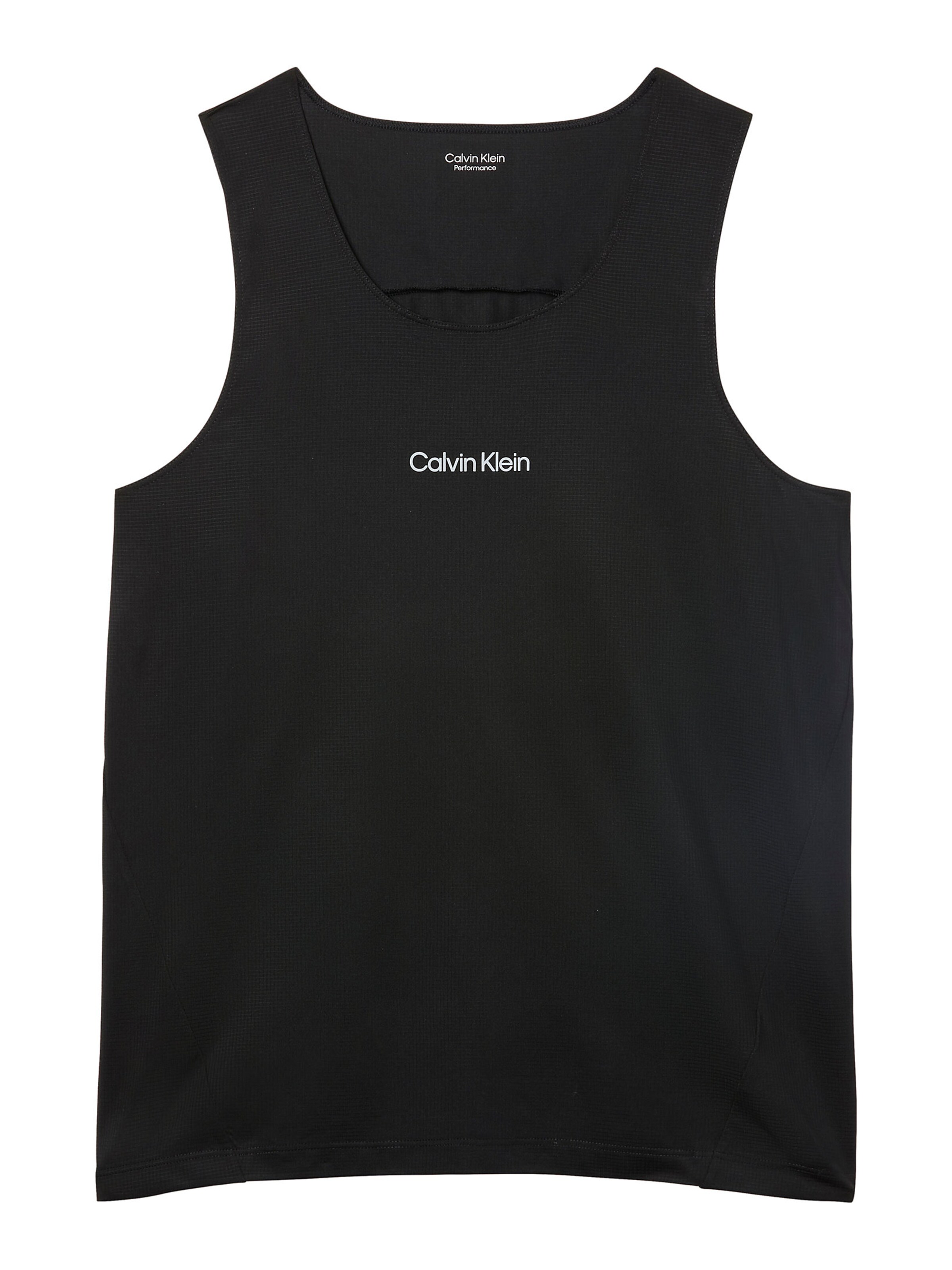 T-Shirt Calvin Klein en noir : devant