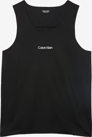 T-Shirt Calvin Klein en noir : devant