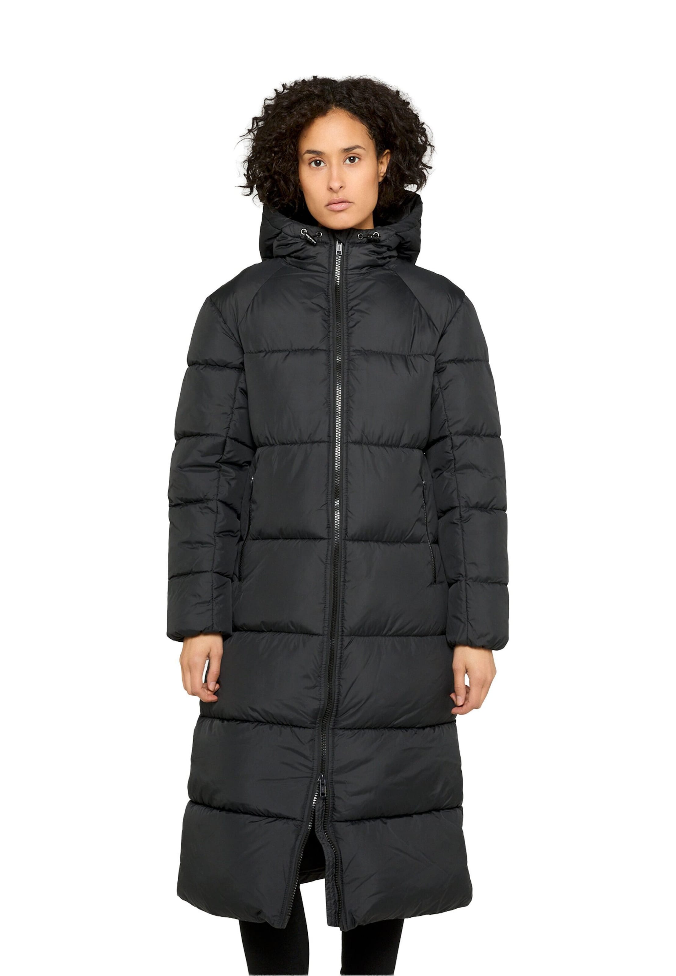 Manteau d’hiver Urban Classics en noir : devant