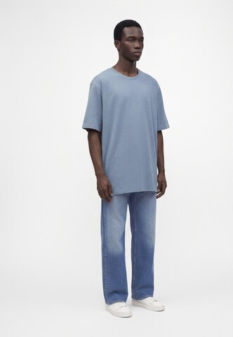 BOSS T-shirt 'Tales' i blå