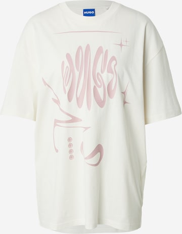 HUGO Футболка в Белый: спереди