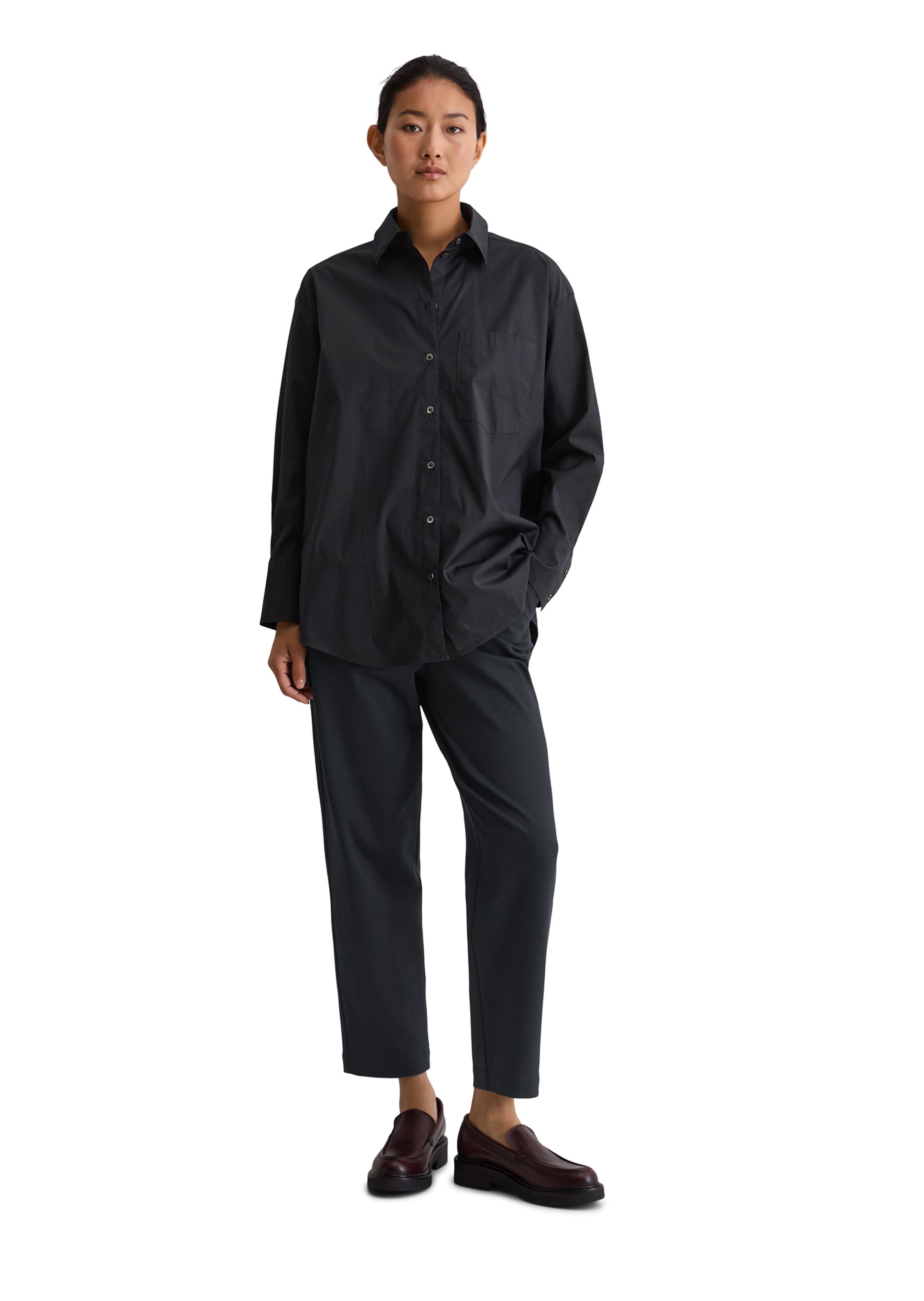 Marc O'Polo Blouse in Zwart