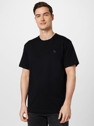 Cleptomanicx Shirt in Black: front