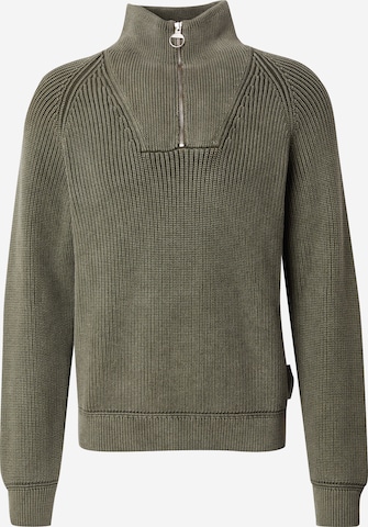 ARMEDANGELS Tröja 'KAALVES' i grön: framsida