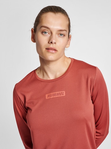 T-shirt fonctionnel Hummel en rouge