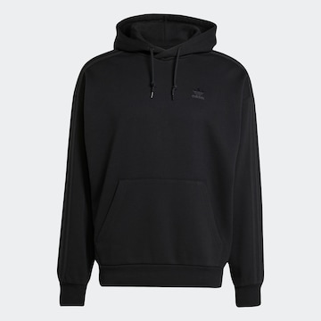 melns ADIDAS ORIGINALS Sportisks džemperis 'Adicolor': no priekšpuses