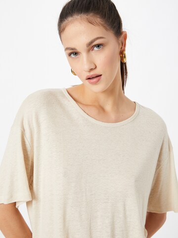 MSCH COPENHAGEN T-Shirt 'Ary Wera' in Beige