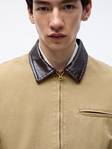 Pull&Bear Between-season jacket in Beige