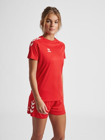 Hummel Functioneel shirt in Rood: voorkant