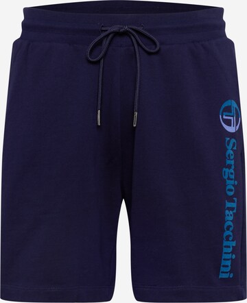 Pantaloni sport 'NEW IBERIS' de la Sergio Tacchini pe albastru: față