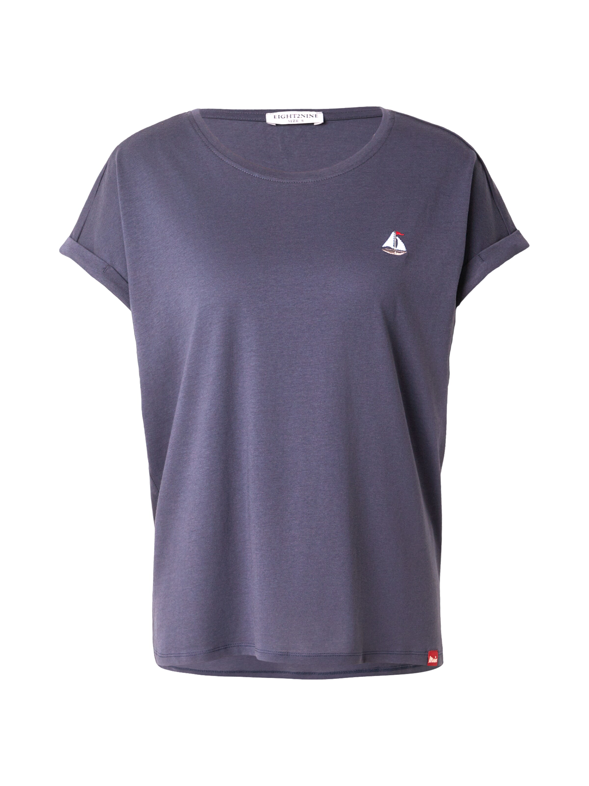 Eight2Nine T-Shirt in Blau: Vorderseite