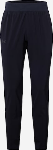 UNDER ARMOUR Sports trousers in Black: front