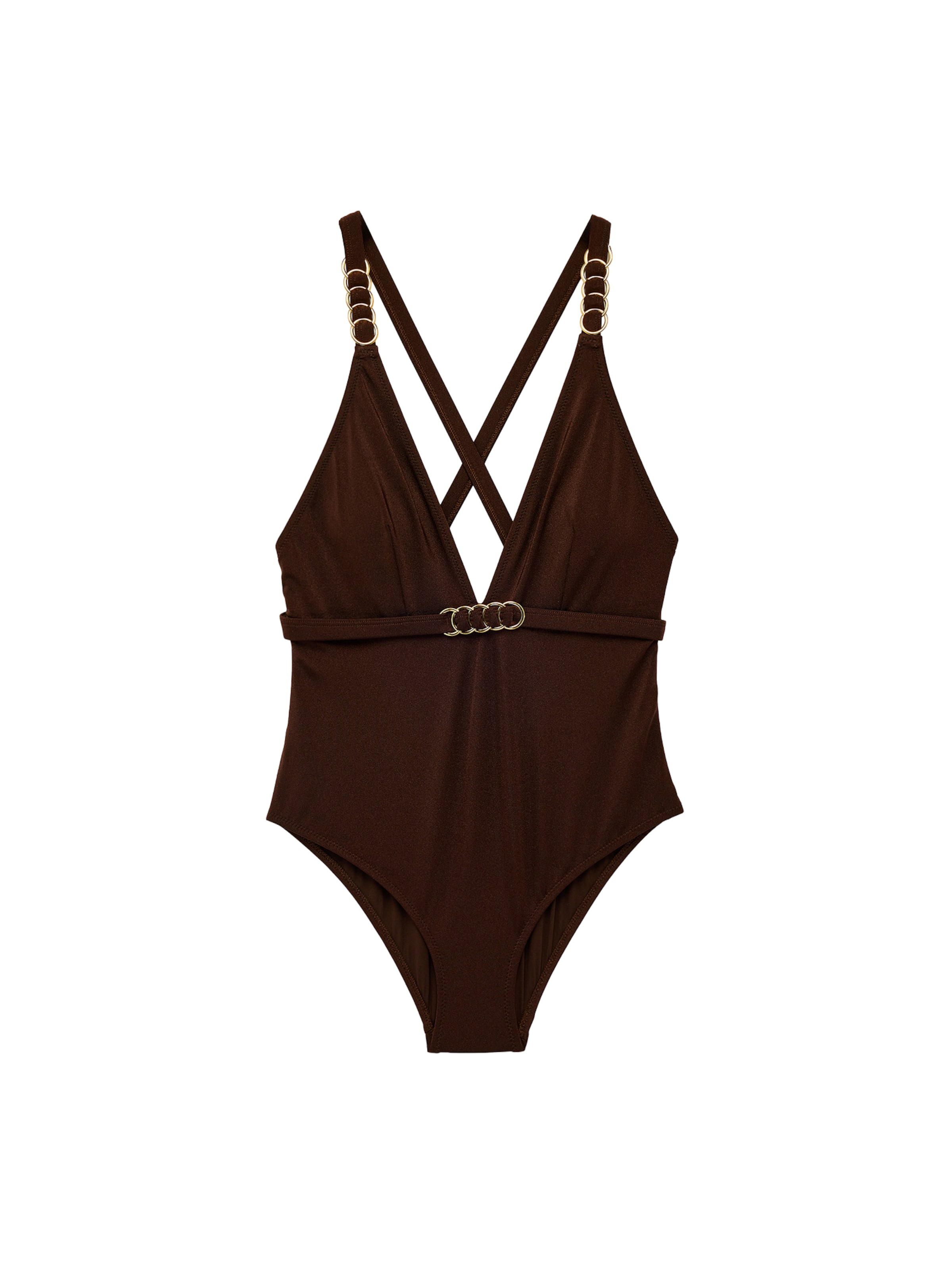 Koton Swimsuit in XXS in Chocolate, Item view