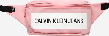 rozā Calvin Klein Jeans Jostas soma: no priekšpuses