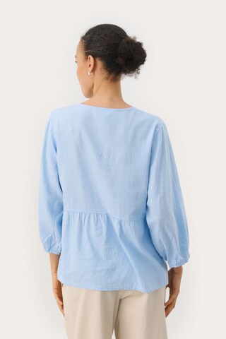 Part Two Blouse 'Gwendina' in Blauw