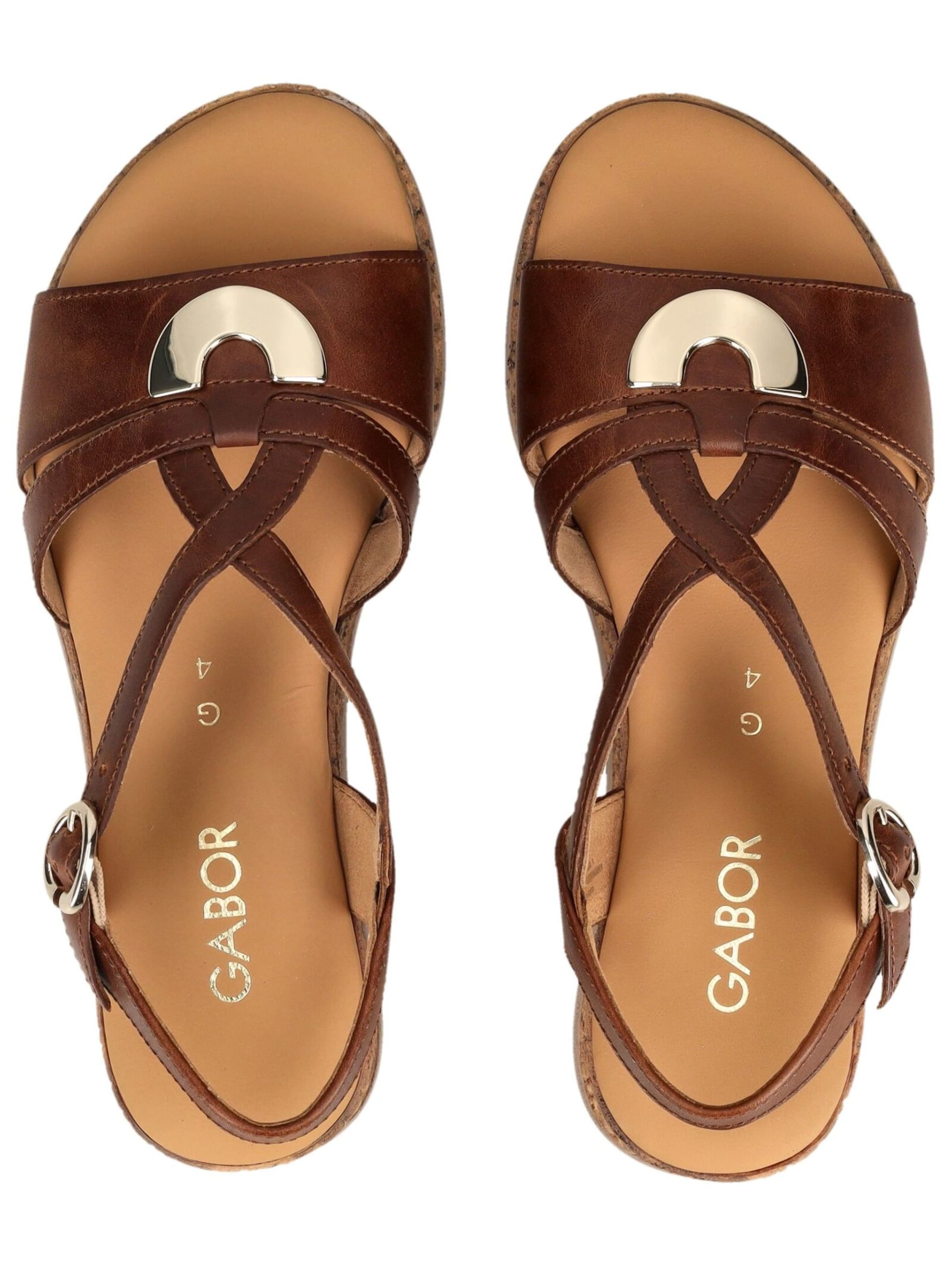 Sandalo con cinturino di GABOR in marrone