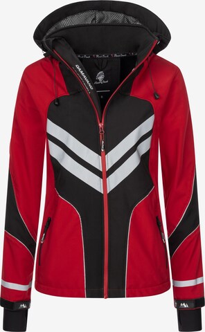 Rock Creek Outdoor Jacket in Red: front