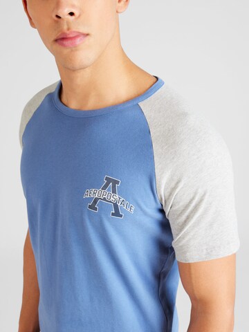 AÉROPOSTALE T-Shirt in Blau