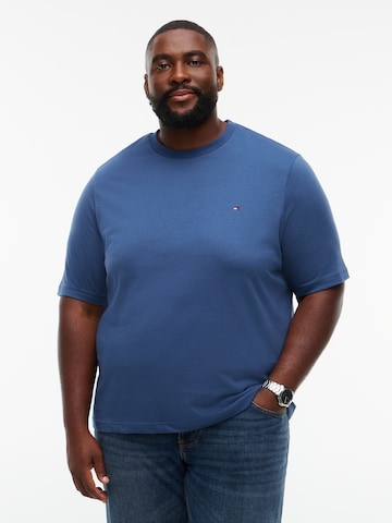T-Shirt 'Essential' TOMMY HILFIGER en bleu : devant
