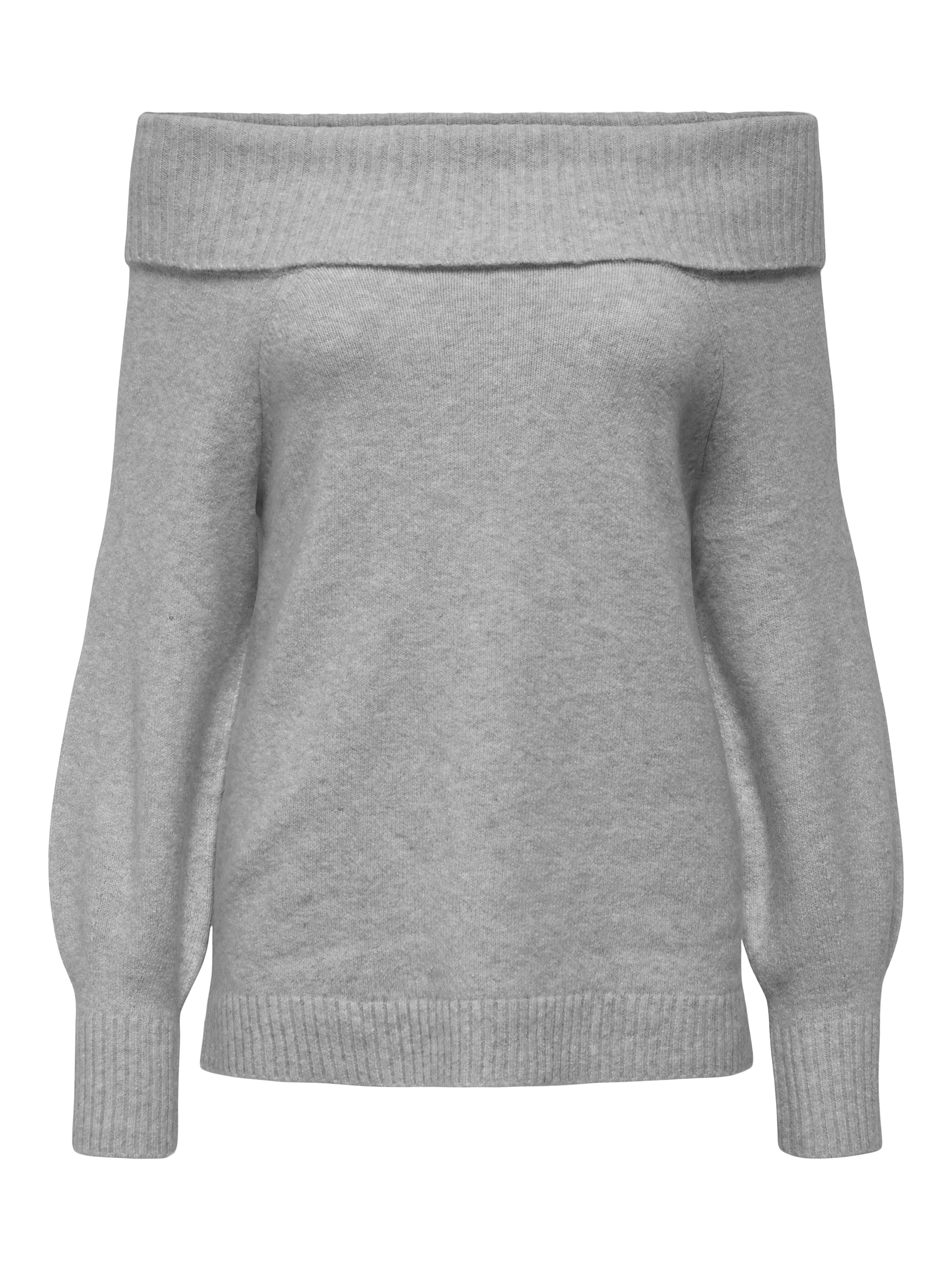 ONLY Pullover 'ONLJEANETT' i grå: forside