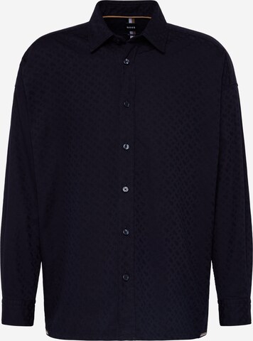 Regular fit Camicia 'DREW' di BOSS in blu: frontale