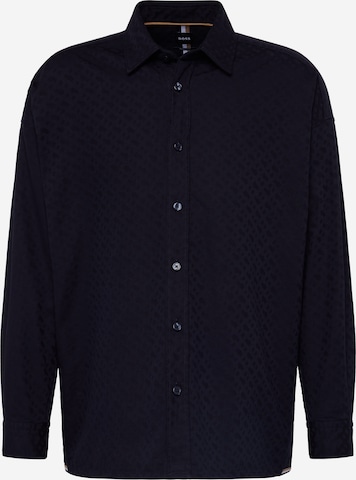 BOSS Black Regular Fit Hemd 'DREW' in Blau: predná strana